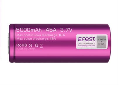 Efest 26650 40A 5000mAH Rechargeable Li-ion Battery (1pc/pack) - Image 3