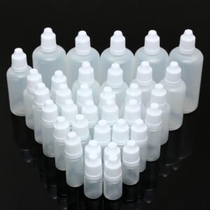 Soft Empty Plastic Bottle Semi-transparent LDPE Needle Tip Bottle 5ml/15ml/30ml/60ml/120ml