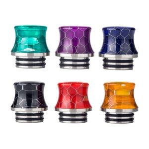 AS807 Resin & SS 810 Drip Tip Mouthpiece 1pc Pack