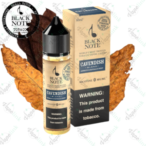 Black Note - Cavendish (Aromatic & Naturally Sweet) 60ml