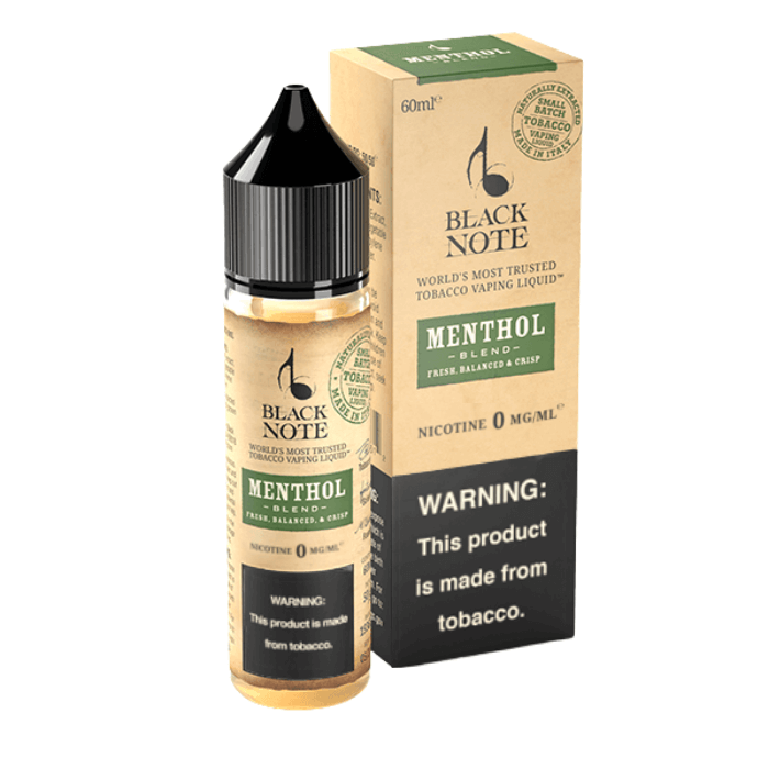 Black Note - Menthol (Fresh, Balanced & Crisp) 60ml - Image 2