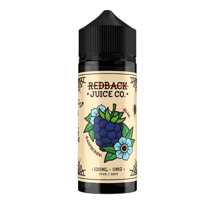 Redback Juice Co. - Blue Raspberry 100ML - Image 2