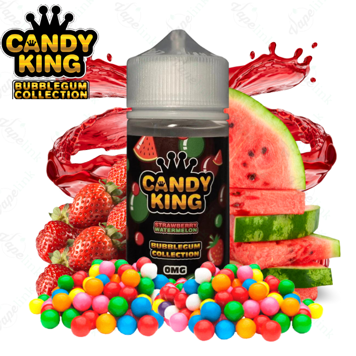 Candy King | Bubblegum Collection | Strawberry Watermelon 100ml