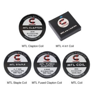 Coilology MTL Series Pre-Built Coils 10 piece packs