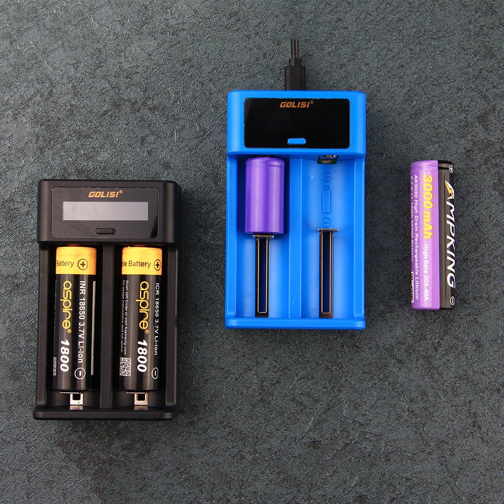 Golisi I2 Smart USB Charger with LCD Screen (2 Bay) - Image 10