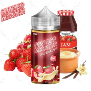Monster Vape Labs | Custard Monster | Strawberry 100ml