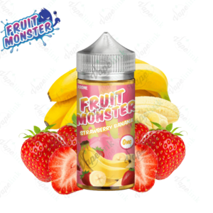 Monster Vape Labs | Fruit Monster | Strawberry Banana 100ml