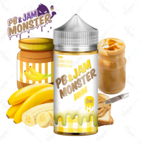 Monster Vape Labs | PB & Jam Monster | Banana 100ml