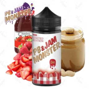 Monster Vape Labs | PB & Jam | Strawberry 100ml