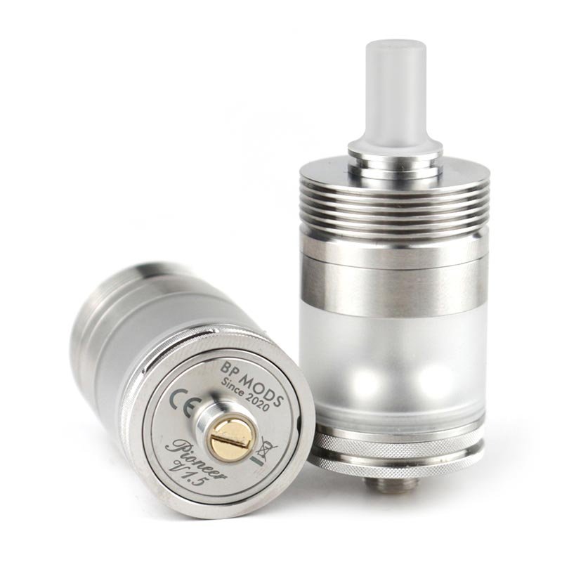 BP MODS Pioneer V1.5 RTA Atomizer 3.7ml (with MTL Chimney and 0.8mm Airflow Pin) - Image 3