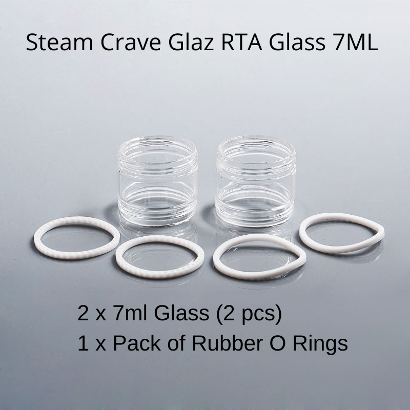 Steam Crave Glaz RTA Glass Options - Image 2