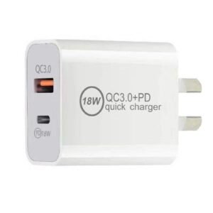 18W QC3.0 + PD Quick Charger Wall Adapter