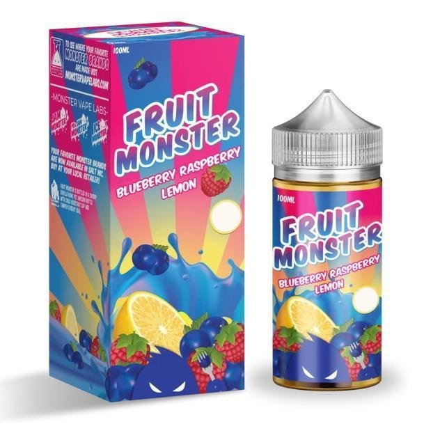 Monster Vape Labs | Fruit Monster | Blueberry Raspberry Lemon 100ml - Image 2