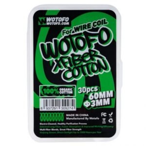 Wotofo XFIBER Organic Cotton 3mm (30pcs/pack)